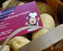 Frühe Erdäpfel – Im Hüttl am Hof